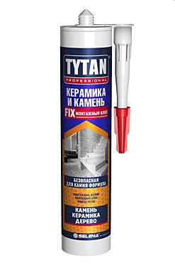 Клей монтажный TYTAN Professional Керамика и Камень (жидкие гвозди) 310 мл