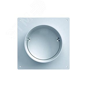 Соединитель круглых каналов с накладной пластиной и обратным клапаном D125 12,5SKNPO ERA