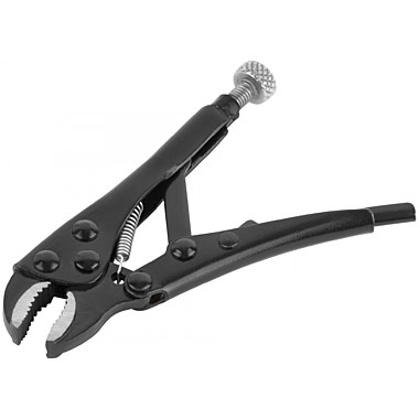 Зажим ручной 100мм. с фиксатором FIT