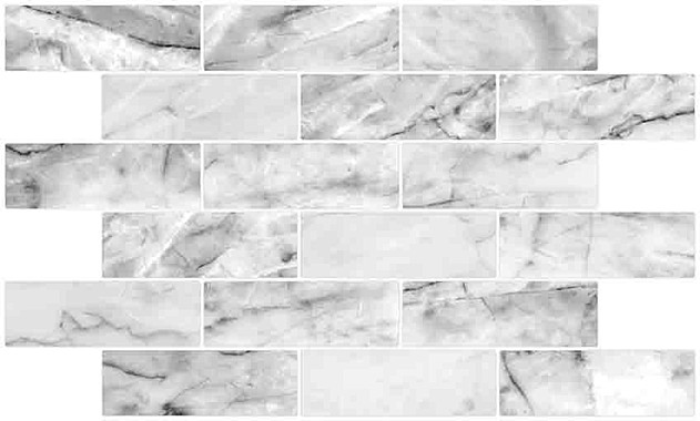 Фартук-панно ПВХ Плитка Марбл 995*598мм