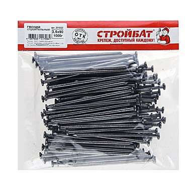 Гвозди строительные 3,5*90 (1кг.)