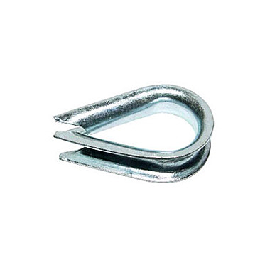  коуш нерж. 5мм(1шт)