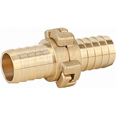 Штуцер разъёмный двусторонний 25мм,лат. Gappo