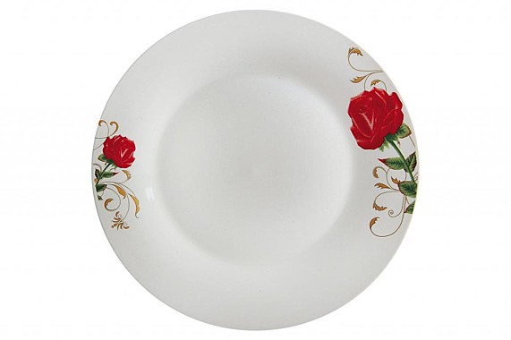 Тарелка десертная 20см Роза