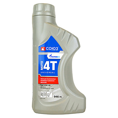 Масло СОЮЗ 4 такт. минеральное UNIVERSAL MOTO 4Т,1л.