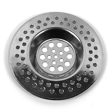 Пробка-сетка для раковины из нержавеющей стали д7,5см