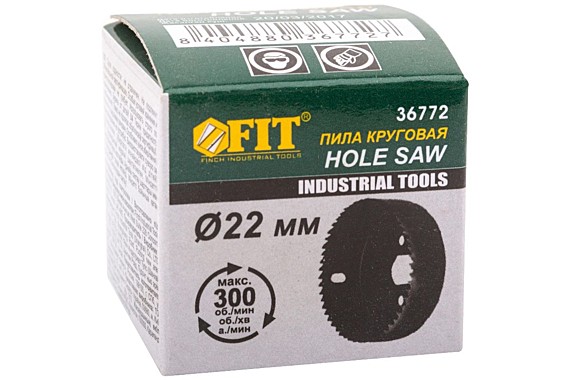 Пила круговая сталь 22см.FIT