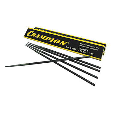 Напильник круглый CHAMPION 5,5мм.(12 шт.)С8005