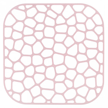 Решетка для раковины пластмассовая 30х30см, полиэтилен, цвета микс