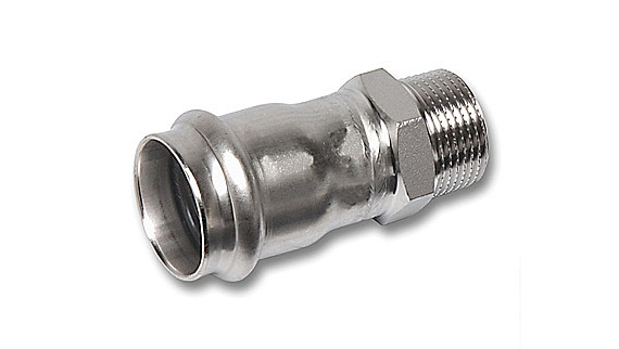 Переходник из нержавеющей стали пресс 35х1 1/4