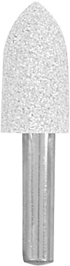 Шарошка абразивная (по металлу), хвостовик 6 мм, цилиндр заостренный 14х25 мм MOS