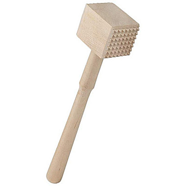 Молоток для отбивки мяса 30см дерево