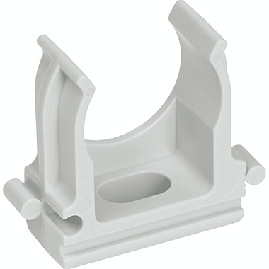 Клипса держатель с защелкой 16мм для труб