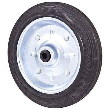 Колесо д/сумки тележки,d140мм,металл/резина