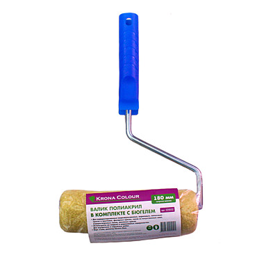 Валик Krona Colour 180 мм полиакрил с ручкой