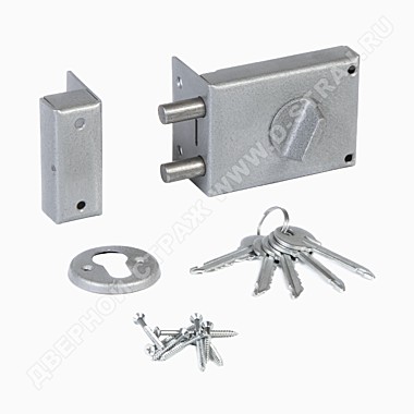 Замок накладной ЗН1-1.2 (глазок) с цилиндровым механизмом