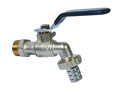 Кран шаровый с носиком ATM 1/2″ ручка стандарт 