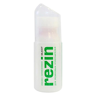 силиконовая смазка Silicot REZIN, 30 мл флакон с губкой