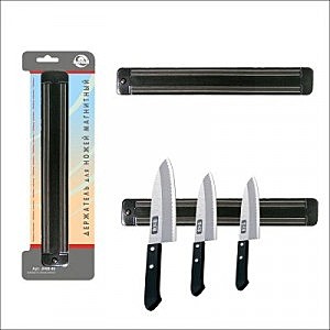 Держатель д/ножей магнитный 19,5см, пластик/металл JH60-46 Мультидом