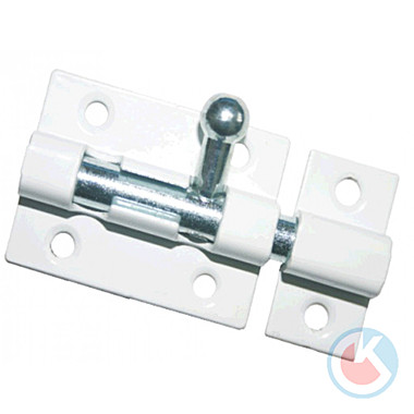 Задвижка накл. ЗТ-4 белая