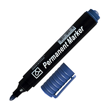 Маркер строительный, синий