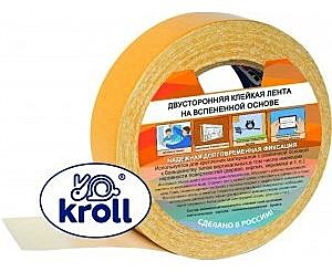 Лента двуст. вспен. 12/10, белая Kroll Special