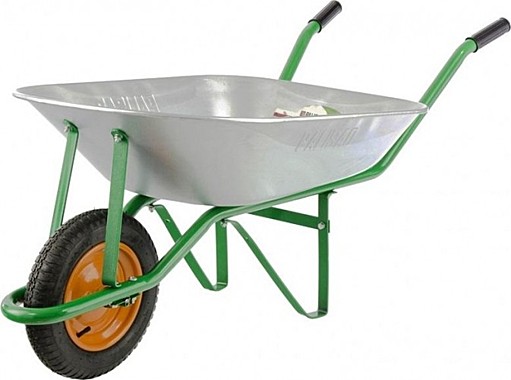 Тачка садовая, грузоподъемность 160 кг, объем 78 л Palisad