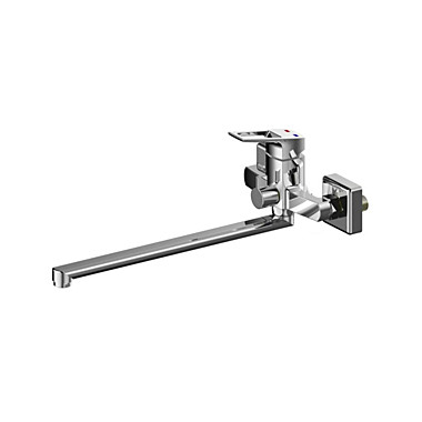 Смеситель для ванны с длинным изливом с керамическим дивертором Atlantic Milardo