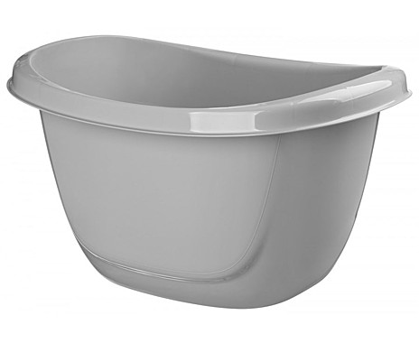 Таз овальный 16л Etna универсальный, серый