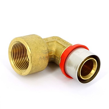 Угольник пресс с переходом на вн. р. 20х1/2