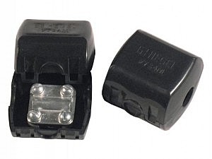 HEGEL сжим ответвительный У-734М (орех) 44x44x36мм (Sмаг.пров.=16-35мм2, Sотв.пров.=16-25мм2) У734М