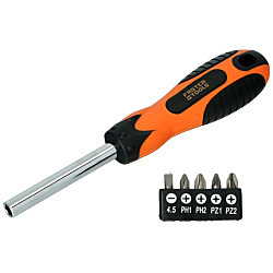 Набор отвертка+5 насадок CR-V FASTER TOOLS