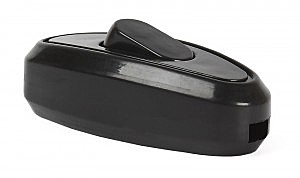 SmartBuy переключатель (выкл.) бра 6А 250В (АБС-пластик, черный)