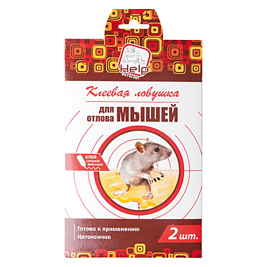 Ловушка от мышей Help, клеевая, 2 шт