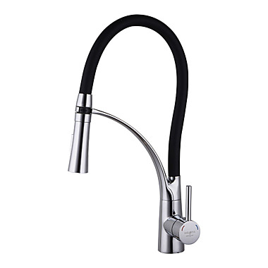 Смеситель однозахватный для кухни Melodia Perfetto черный MDV30206Black